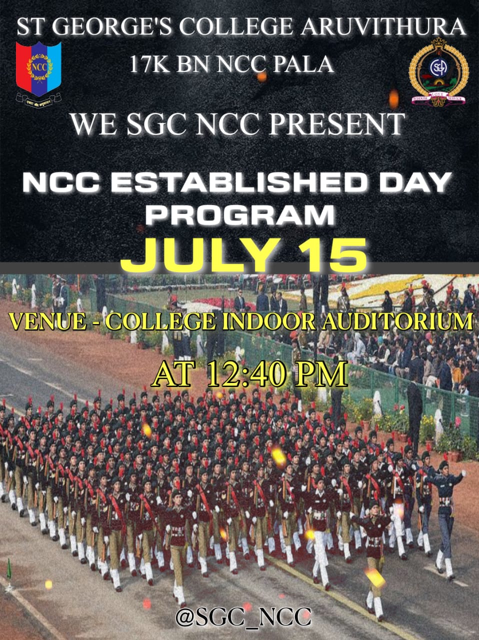 NCC ESTABLISHED DAY PROGRAM